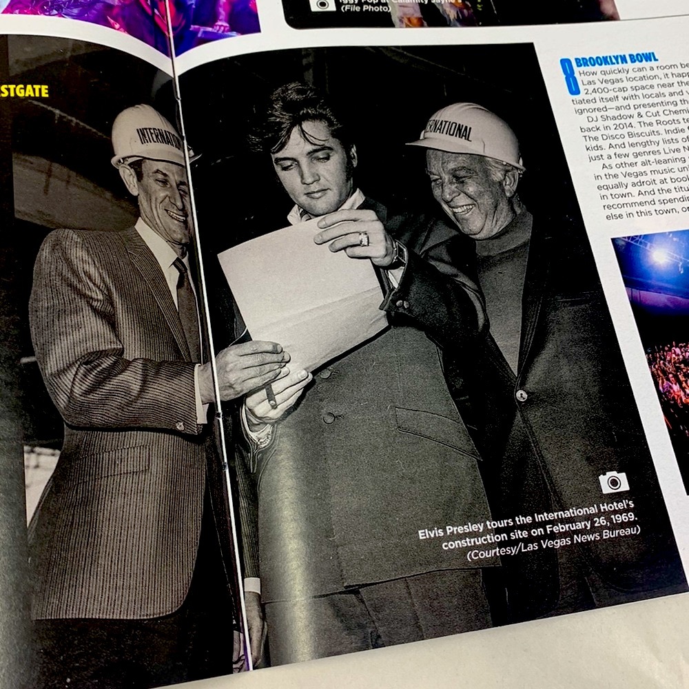 Iconic Music Rooms Las Vegas Weekly Paper Magazine used Lucy Ball on cover - Picture 2 of 10